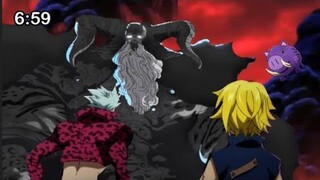 Seven Deadly Sins Season 5 Meliodas & Ban VS Demon King