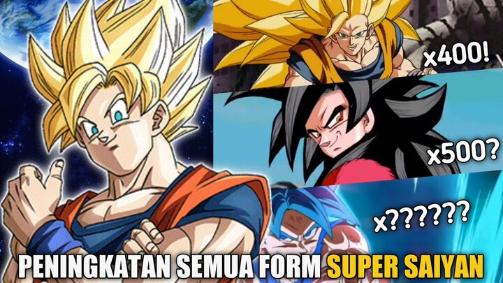 Peningkatan Semua Form Super Saiyan di Dragon Ball | OC Info