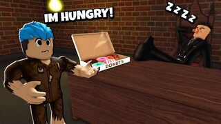 Psycho's Old Factory | ROBLOX | BATANG SCHOOL BOY NA GUTOM NAKIDNAP NI DONUT MAN!