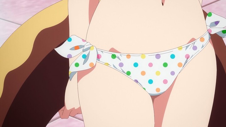 Ruka-chan cute swimming suit | Rent-a-Girlfriend Season 3 Episode 7