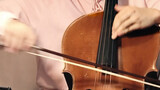 "Unravel" was covered by a woman with cello