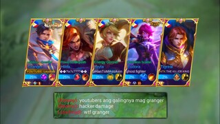 Granger 1 Bullet 1 Kill Hack Damage Build | Legendary Gameplay | Mobile Legends: Bang Bang