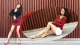 [Yuanzidan] Pertama kali mencoba tarian seksi tanpa alas kaki "24 Hours" Sunmi dance cover