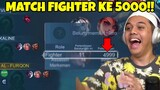 4 TAHUN Main ML Akhirnya 5000 MATCH FIGHTER Gw TERCAPAI BOS!! - Mobile Legends