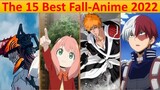 The 15 Best Fall Anime 2022
