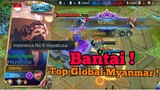 Maniac ! Bantai Top Global Myanmar ! Stenly Hayabusa Gameplay !