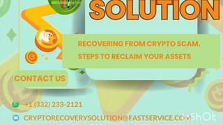 RELIABLE BITCOIN & CRYPTO RECOVERY SERVICES | CRYPTO RECOVERY SOLUTION