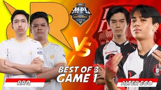 RRQ VS ALTER EGO MATCH 1 MPLI!! MATCH Yang Kita Tunggu2, Apakah AE Bisa Membalaskan Dendamnya???