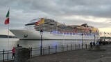 first cruise ship  to dock cobh Ireland 2022