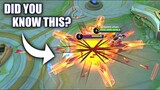 ML TRICKS YOU MIGHT NOT KNOW | MOBILE LEGENDS