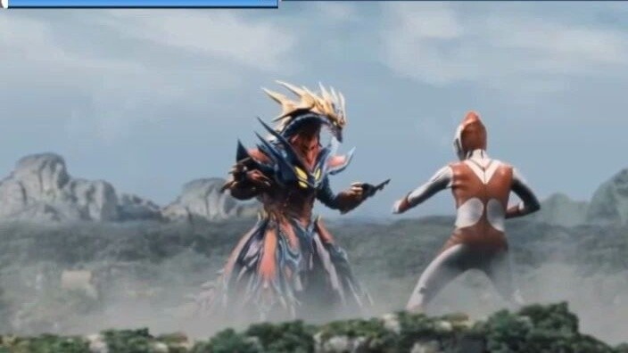 When adding health bars to the colorful dragon in Ultra Galaxy Fight 2