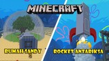 Minecraft Spongebob Peluncuran Rocket Sandy