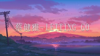 蔡健雅 - Letting Go 💟『I'm letting go 我终于舍得为你放开手，因为爱你爱到我心痛。』【動態歌詞】♪ Lyric video