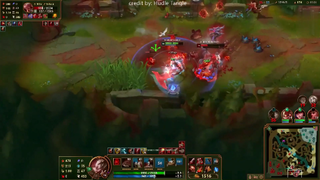 corki ap với rìu đại mãng xà đẩy lính cực nhanh #game