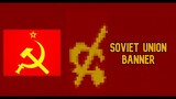 How to make OUR Soviet Union (USSR) Banner in Minecraft! (With Shield!!)