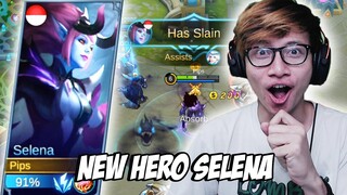 NEW HERO SELENA ASSASSIN CUPANG WOMAN - MOBILE LEGENDS INDONESIA