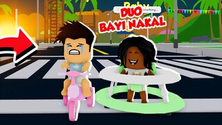 DUO BAYI KOCAK RUSUH DI DAYCARE ROBLOX!!!