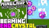 Cursed Block #8: Beaming End Crystals | Minecraft Bedrock Tutorial (MCPE Windows10 Switch PS4 Xbox )