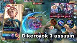 Dikeroyok 3 assasin