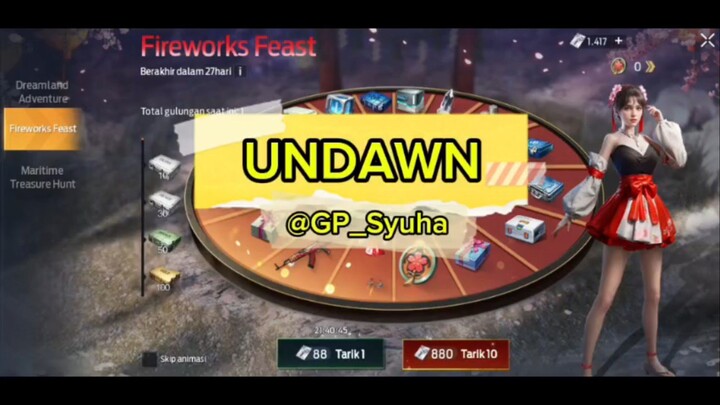 🔵 UNDAWN 🔵 | Event Fireworks Feast |