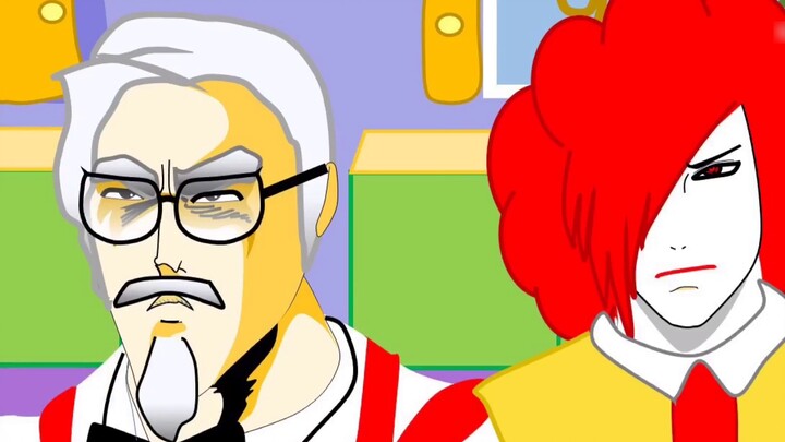 เวอร์ชั่นลอกเลียนแบบ "Peppa Pig" คุนคุน vs. KFC McDonald's? 【หมูป่าจบแล้ว】ตอนที่ 8