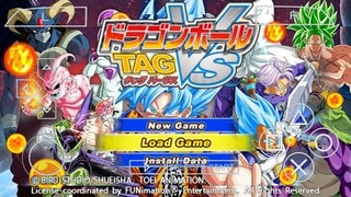 New Dragon Ball Z Tag Vs Japan Mod BT3 PSP ISO With Permanent Menu DOWNLOAD