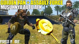 SKIN BARU PANCI GOLDEN PAN + BUNDLE ASSAULT FORCE GRATIS! BOCORAN UPDATE BARU FREE FIRE