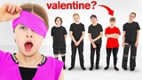 Can My Daughter Find Her Valentine Blindfolded? *emotional*
