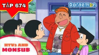 doraemon Tập 674 - kế hoạch thoát khỏi lệnh truy nã - ông hoàng thời trang snekapa [bản vietsub]