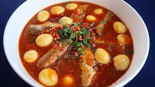 Nhà chỉ còn CÁ MÒI HỘP VÀ TRỨNG làm ngay món này