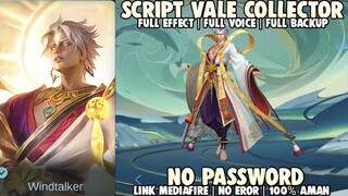 Script Skin Vale Collector Full Efeect No Password Patch Terbaru | Mobile Legends