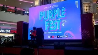 Cosplay competition purple fest 2023