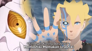 RINNEGAN KUNING BORUSHIKI SERAP URASHIKI - BORUTO TWO BLUE VORTEX 12 PART 100 - BORUTO EPISODE 300