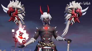 OOTAKEMARU(Samurai) Skill Preview | Bakugo's VA - Nobuhiko Okamoto | Onmyoji Arena