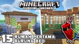 MEMBUAT RUMAH BURUNG BEO DI TENGAH LAUT !!🦜🦜  - Minecraft Survival Indonesia (Ep.15)