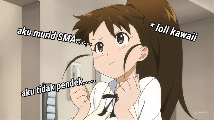 ketika siswa SMA dikatain pendek 🗿