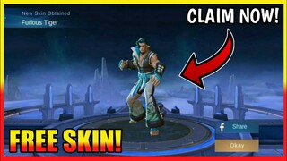 CLAIM FREE SKINS!! DONT MISS THIS!! || MOBILE LEGENDS BANG BANG