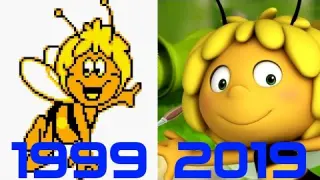 Evolution of Maya the Bee Games [1999-2019]