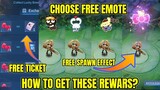 [ Tutorial ] How To Get Extra Free Sanrio Token | Free Sanrio Spawn Effect and Spawn Effect | MLBB