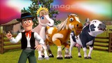 Zenón, La Vaca Lola y Los Dos Caballos Disfrutan Bailando Con Efectos Visuales Muy Divertidos