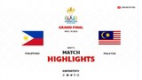 Philippines vs Malaysia GAME 1 Grand Final SEA Games Cambodia 2023 | PHI vs MAS ESPORTSTV