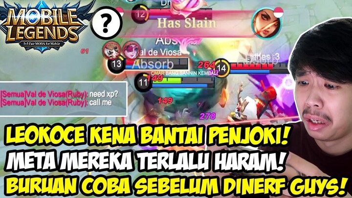 KETEMU PENJOKI PAKAI META HARAM BANGET ! BISA KALIAN TIRU NIH GUYS ! GW SAMPE KESUSAHAN !