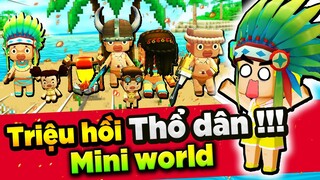 😲 MRVIT LẦN ĐẦU TRIỆU HỒI DÂN LÀNG MINI WORLD CỰC CUTE* HƯỚNG DẪN THU PHỤC THỔ DÂN TRONG MINI WORLD