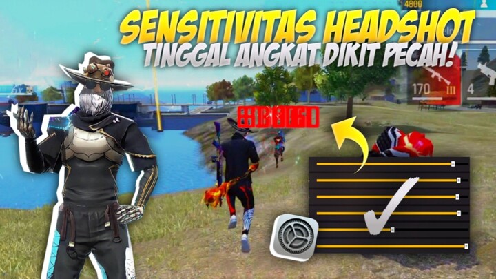 100% HEADSHOT❗NEW UPDATE SENSITIVITAS HEADSHOT FREEFIRE TERBARU - WORK ALL DEVICE !!