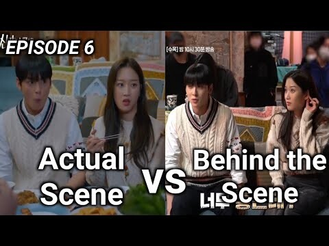 True Beauty Ep 6 Behind the Scene vs Actual Scene