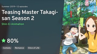 takagi san S2 Ep 05 Hindi sub dubbing Anime