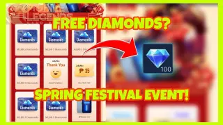 HOW TO GET FREE DIAMONDS IN MOBILE LEGENDS SPRING FESTIVAL EVENT JOLLYMAX!