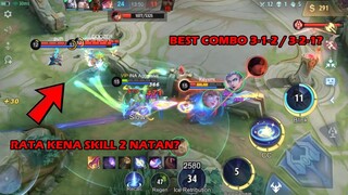 TUTORIAL COMBO NATAN BY : NATAN AGGRESIVE | TOP GLOBAL NATAN | MLBB