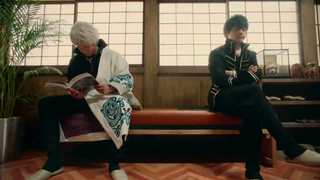 Gintama Sakata and Hijikata's famous scene at the dentist - live-action version