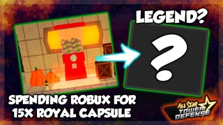 *OUTDATED?!* BUYING 15x ROYAL CAPSULES (WORTH IT or WASTE OF ROBUX?) | ROBLOX ALL STAR TOWER DEFENSE